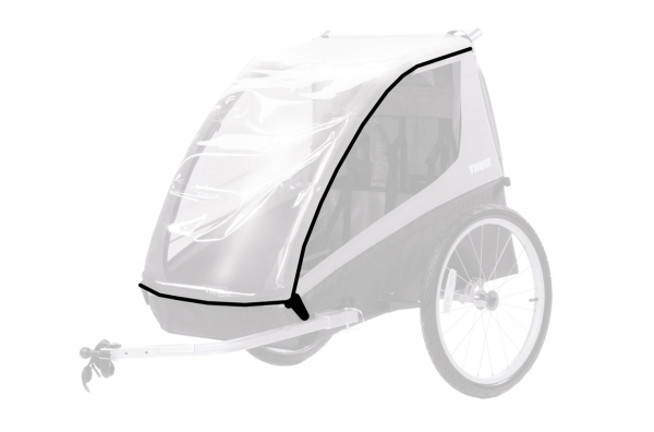 Защитный чехол от дождя для велоприцепа Thule Coaster Rain cover
