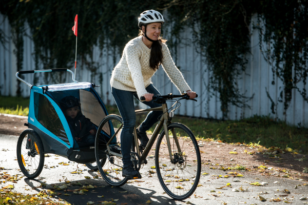 Велосипедный прицеп Thule Coaster XT bike trailer+Stroll