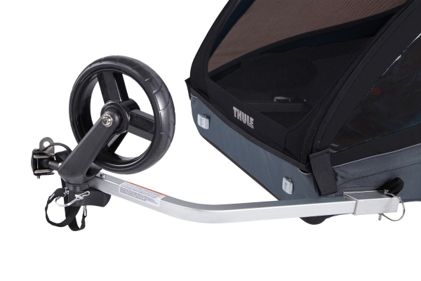 Велосипедный прицеп Thule Coaster XT bike trailer+Stroll Black