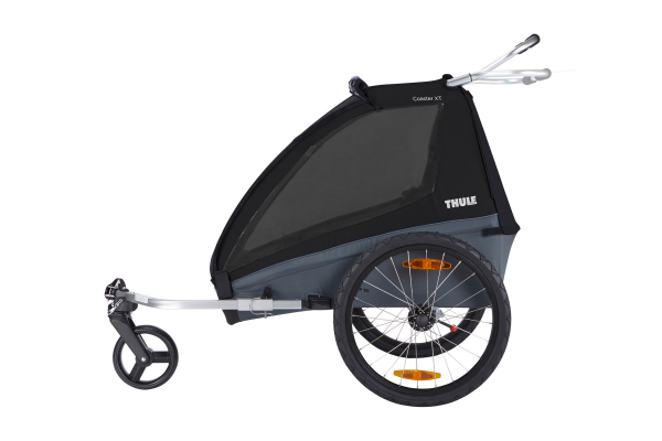 Велосипедный прицеп Thule Coaster XT bike trailer+Stroll Black