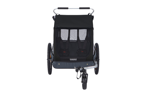 Велосипедный прицеп Thule Coaster XT bike trailer+Stroll Black