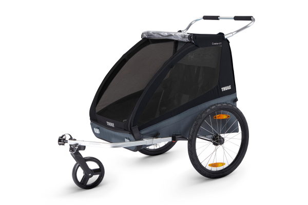 Велосипедный прицеп Thule Coaster XT bike trailer+Stroll Black