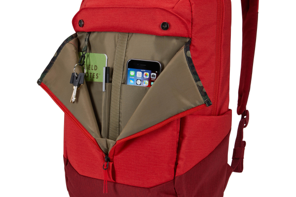 Рюкзак Thule Lithos Backpack 20L - Lava/Red Feather