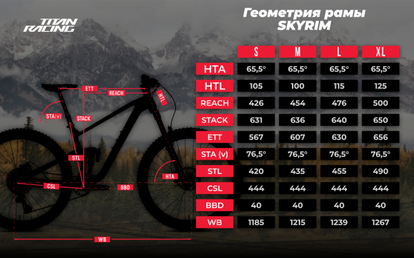 Велосипед Titan Racing Skyrim Expert (2024)