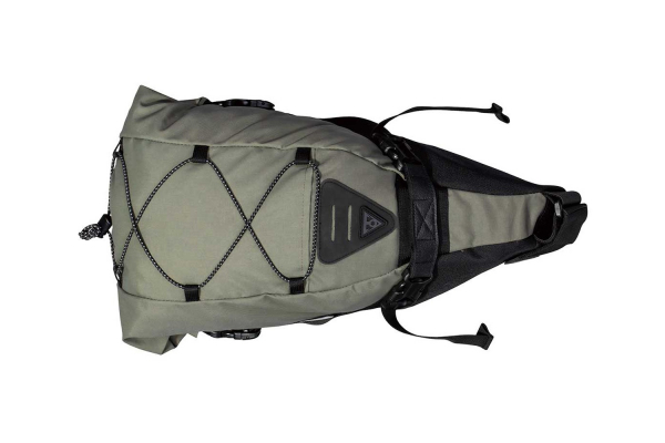 Велосумка подседельная TOPEAK BackLoader 10L, для байкпакинга / Зеленая