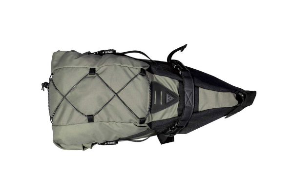 Велосумка подседельная TOPEAK BackLoader 15L, для байкпакинга / Зеленая