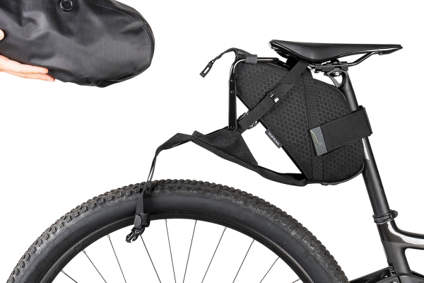 Велосумка подседельная TOPEAK BackLoader X 15L, для байкпакинга / Черная Цена