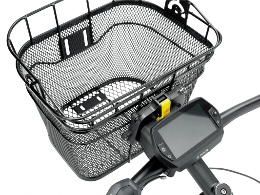 Велокорзина TOPEAK Basket Front (W/ FIXER 3E), на руль, Black