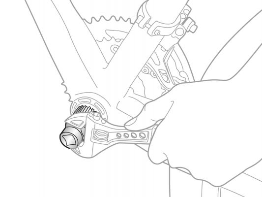Съемник каретки TOPEAK CARTRIDGE BOTTOM BRACKET TOOL