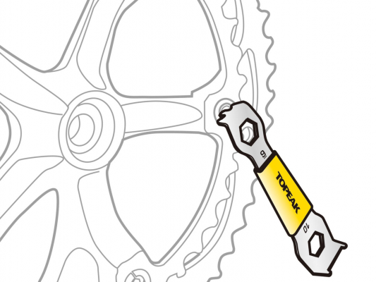 Ключ для бонок TOPEAK Chainring Nut Wrench