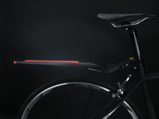 Крыло велосипедное TOPEAK Defender iGLOW, заднее, 28"
