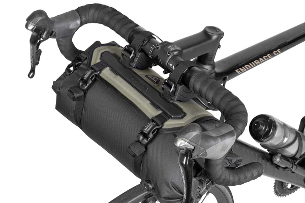 Велосумка на руль TOPEAK FrontLoader, для байкпакинга / Зеленая