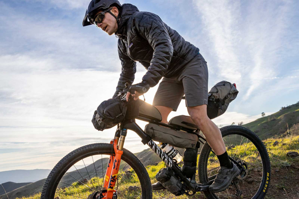 Велосумка на руль TOPEAK FrontLoader, для байкпакинга / Зеленая