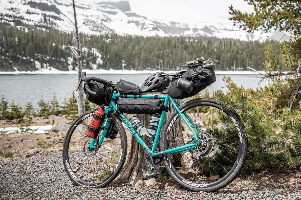 Велосумка на раму TOPEAK MidLoader 6.0 L, для байкпакинга / Черная (2020)