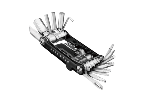 Мультиинструмент TOPEAK MINI PT30, 30 FUNCTIONS MINI TOOL, BLACK