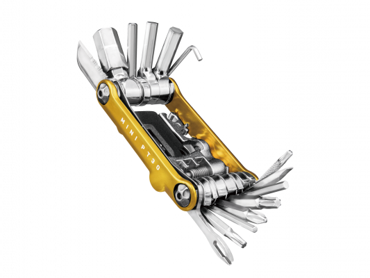 Мультитул велосипедный TOPEAK MINI PT30, 30 функций, MINI TOOL, GOLD