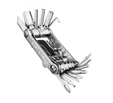 Мультитул TOPEAK MINI PT30, 30 функций, MINI TOOL, SILVER