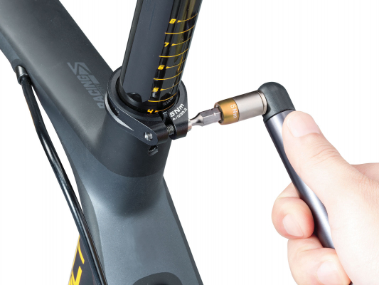 Динамометрический ключ TOPEAK NANO TORQBAR DX W/4Nm/5Nm/6Nm torque bit & 5 tool bits