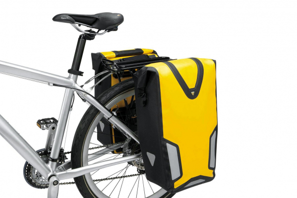 Велосумка на багажник TOPEAK Pannier DryBag DX, желтый