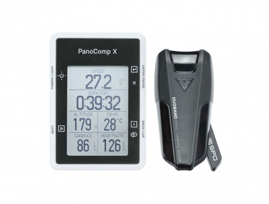 Беспроводной велокомпьютер с  датчиком скорости и каденса TOPEAK PanoComp X Bluetooth Smart