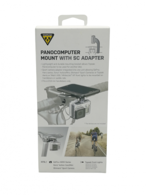 Комплект TOPEAK PanoComputer Mount w/SC Adapter, для установки компьютера и экшн-камеры