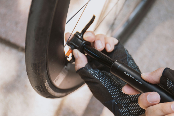 Насос велосипедный TOPEAK Roadie TT Twin Turbo, ручной / Черный