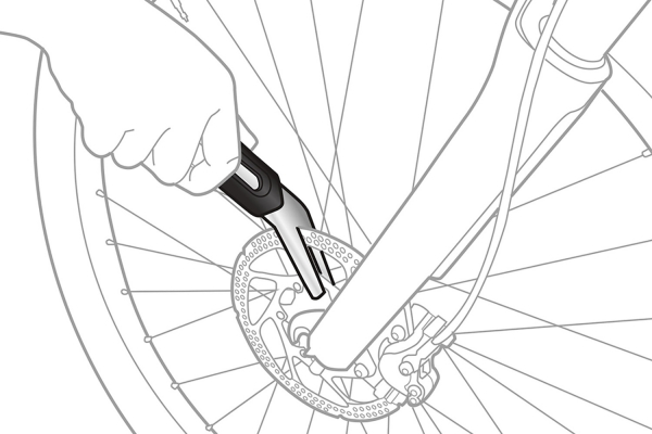 Инструмент для правки тормозных роторов TOPEAK ROTOR TRU