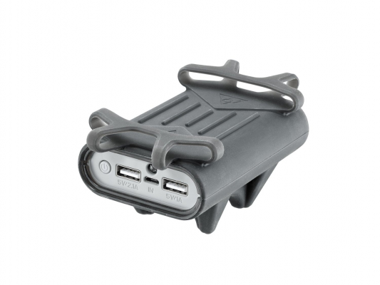 Держатель TOPEAK Smartphone Holder 7800mAh, с блоком питания