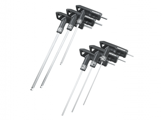 Шестигранники TOPEAK T-HANDLE DUOHEX WRENCH SET