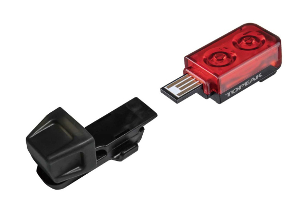 Велофонарь TOPEAK Taillux 25 USB, задний