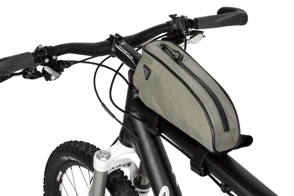 Велосумка на раму TOPEAK TopLoader, для байкпакинга / Зеленая