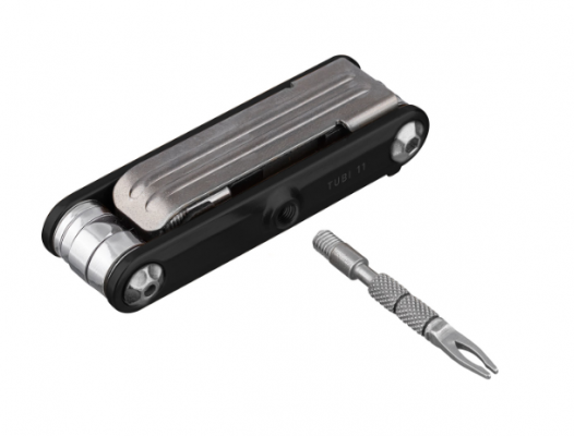 Мультитул TOPEAK TUBI 11, 11 функций, MINI TOOL, BLACK
