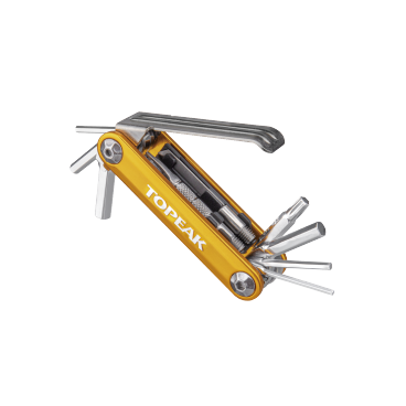 Мультитул велосипедный TOPEAK TUBI 11, 11 функций, MINI TOOL, GOLD
