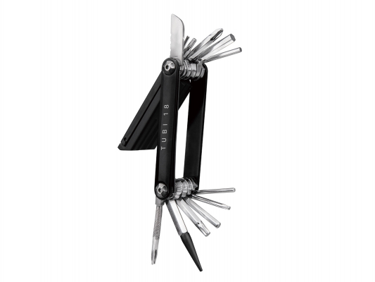 Мультитул TOPEAK TUBI 18, 18 функций, MINI TOOL, BLACK