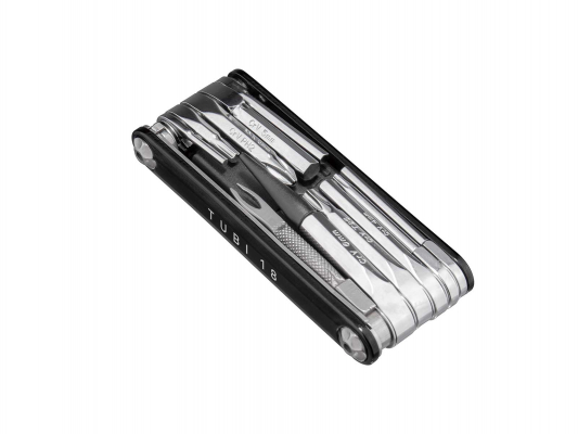 Мультитул TOPEAK TUBI 18, 18 функций, MINI TOOL, BLACK