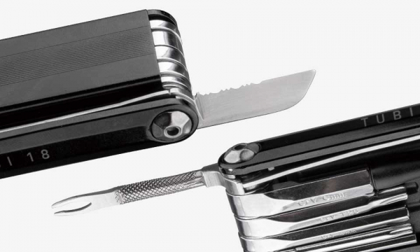 Мультитул TOPEAK TUBI 18, 18 функций, MINI TOOL, BLACK