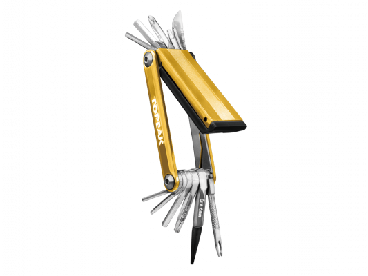 Мультитул велосипедный TOPEAK TUBI 18, 18 функций, MINI TOOL, GOLD