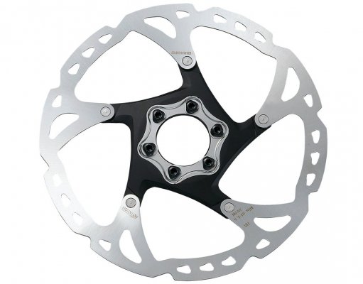 Тормозной диск  SHIMANO XT, RT76, 180мм, 6-болт