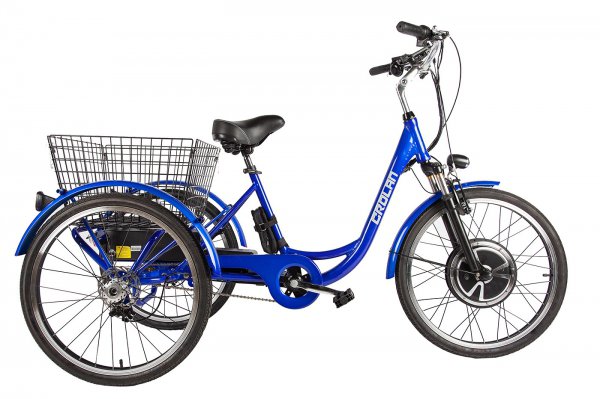 Трицикл  Crolan 500W Синий