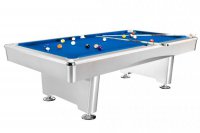 Бильярдный стол для пула Weekend Billiard Company "Dynamic Triumph" 7 ф (матово-белый)