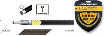 Тросы переключения JAGWIRE  комплект Mountain Pro Shift для МТВ., с пятислойной усиленной оболочкой, титан
