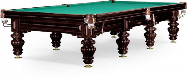 Бильярдный стол для русского бильярда Weekend Billiard Company "Turin" 12 ф (черный орех)