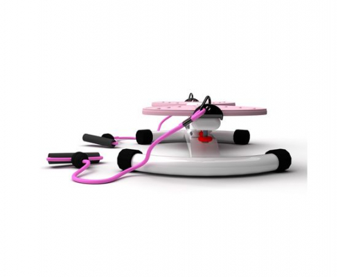 Фитнес платформа с эспандерами DFC "Twister Bow"
