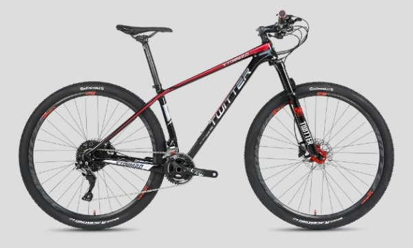 Велосипед Twitter Storm 2.0 27.5 M6000-30S  Carbon (2022)