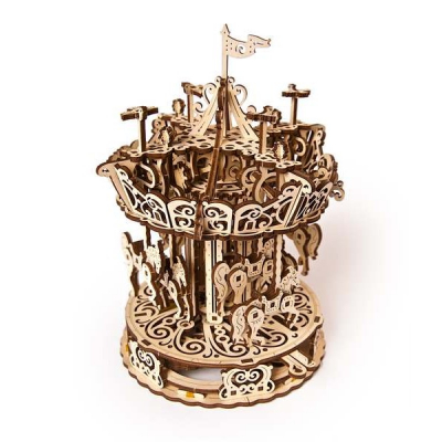 Сборная модель UGEARS Карусель