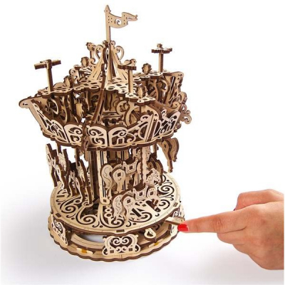 Сборная модель UGEARS Карусель