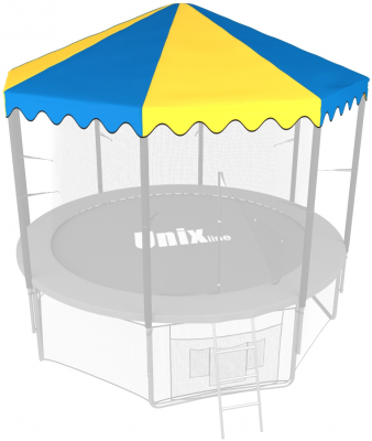 Крыша для батута Unix line 8 ft Blue