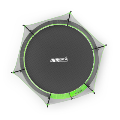 Батут Unix line 8 ft UFO Green
