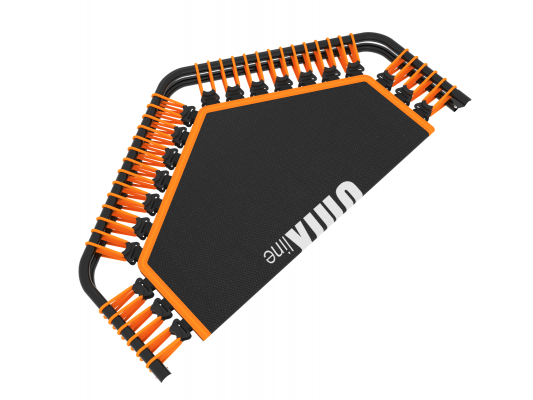 Батут Unix line FITNESS Lite Orange (130 cm)