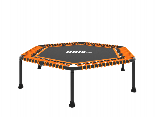 Батут Unix line FITNESS Lite Orange (130 cm)